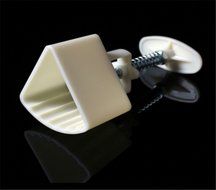 Akak Store China's Mid-Autumn Festival Moon cake Mould Set，Party Mooncake Cake Mold 5 Triangle Stamps - 50g,White N6