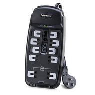 CyberPower CSP606T Surge Protector 6-Outlets 6-Ft Cord and TEL Protection 1350 Joules N6