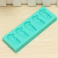 Bluelover Christmas Santa Claus Shape Chocolate Cake Mold Candy Fondant Mould