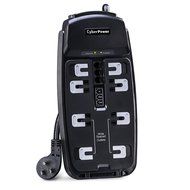 CyberPower CSP606T Surge Protector 6-Outlets 6-Ft Cord and TEL Protection 1350 Joules N7