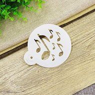Y&amp;XL&amp;H Musical Cookie Stencil, Stencil for Cake Decorating
