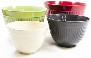 Natural Home MOBOO 4-Piece Stacking and Nesting Mixing Bowls N3