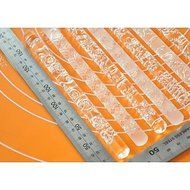 Y&amp;XL&amp;H Acrylic Rose Rolling Pin for Cake Design N2