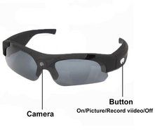 Fund 1080P 8MP 120 Degree Wide Angle HD Camera Glasses Video Recording Sport Sunglasses DVR Eyewear Support 32GB... N5