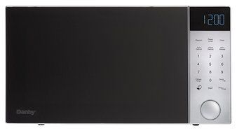 Danby 1.2 cu.ft. Nouveau Wave Microwave Oven, 1200 Watts, Brushed Silver N2
