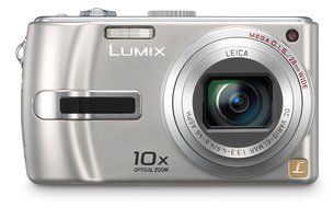 Panasonic Lumix DMC-TZ3A 7.2MP Digital Camera with 10x Optical Image Stabilized Zoom (Blue) N10