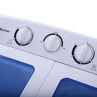 Giantex Portable Mini Compact Twin Tub 11lb Washing Machine Washer Spin Dryer