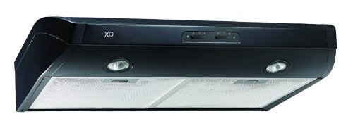 XO XOE36B 36" Under Cabinet Range Hood, Black