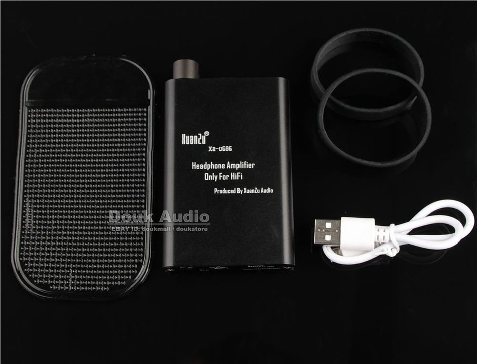 Douk Audio Ultra-thin Portable High-current Headphone Amplifier HiFi Stereo Amp N5