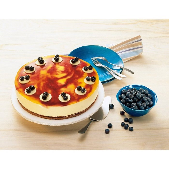 Kaiser 752075 "Engergy" Springform Pan, 10.24", 1 Base, Blue/Grey N2