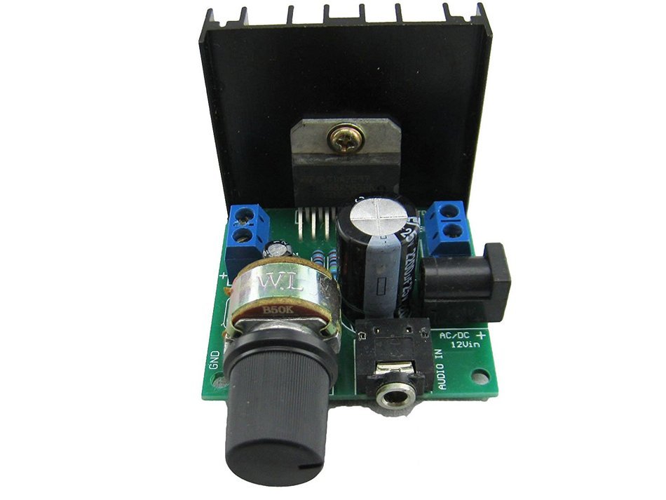 Yeeco TDA7377 DC 12V 35W+35W Digital Audio Power Amplifier Board 2.0 Dual-Channel Stereo Amp Board Amplify Module... N15