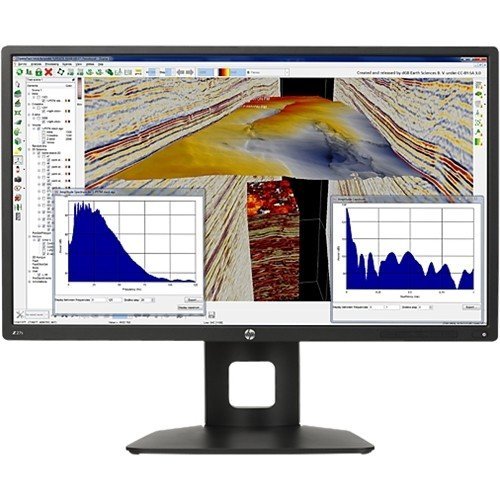 HP - Z27s 27" IPS UHD Monitor - Black