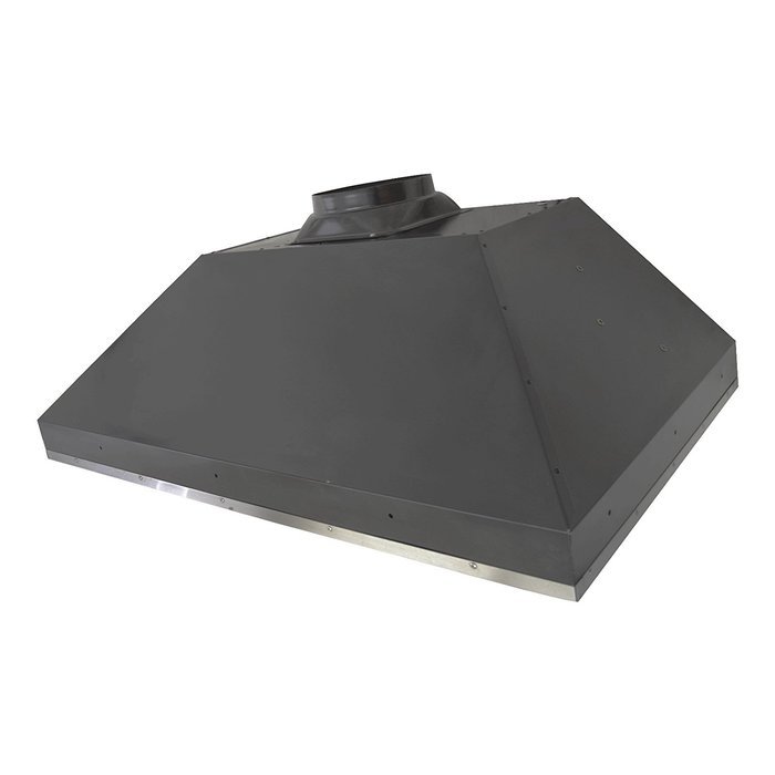 KOBE Range Hoods IN2642SQB-1200 Built-In Range Hood 1200 CFM, Dual Blower with LED Lights, 42-Inch N4