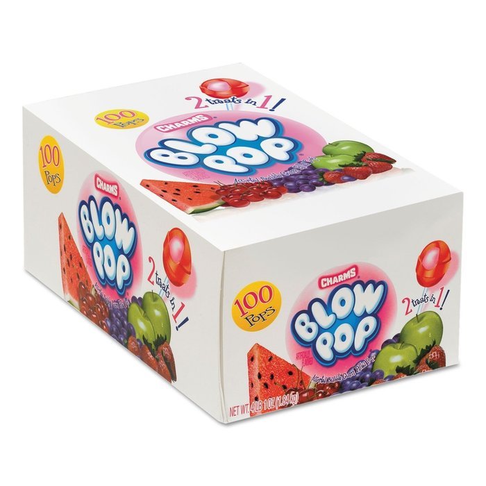 Charms Blow Pops-100 Count Assorted Flavors N2