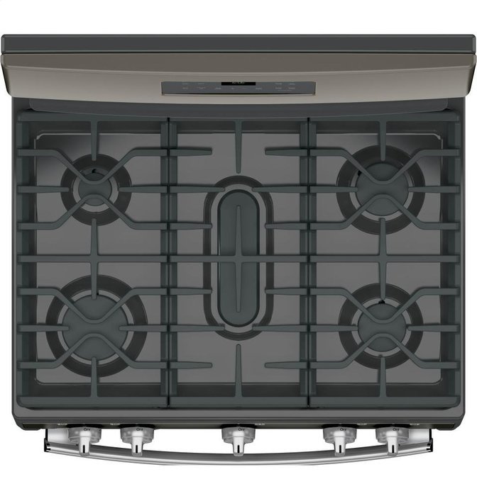 GE JGB660EEJES 30" Slate Gas Sealed Burner Range N4