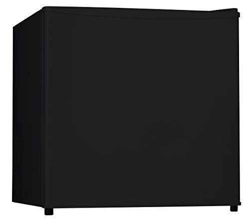 BestAppliance Black 1.6 Cubic Feet Compact Single Reversible Door Refrigerator and Freezer