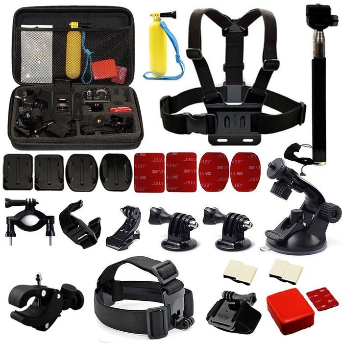 GooKit&reg; 30-in-1 Accessories Kit Bundle + Large Shockproof Carrying Bag, Ourdoor Sports Professinal Combo Camera...