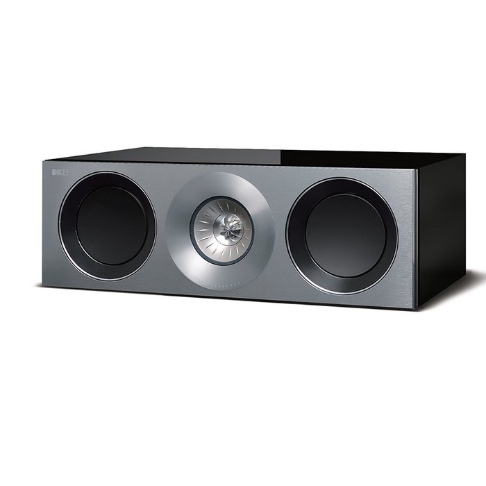 KEF REFERENCE 2c Center Channel Loudspeaker - High Gloss Piano Black (Single) N2
