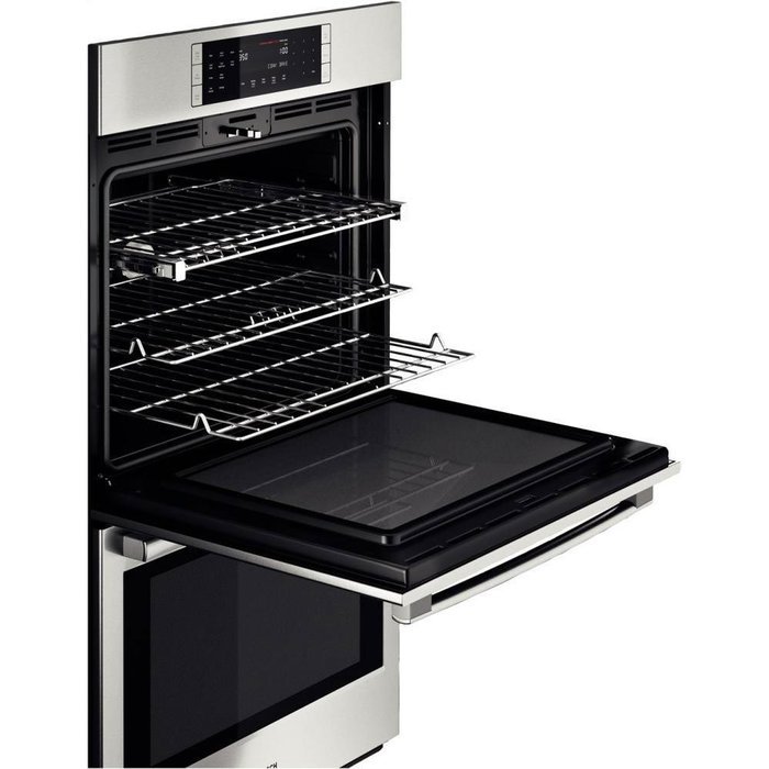 Bosch HBL8651UC 800 30" Stainless Steel Electric Double Wall Oven - Convection