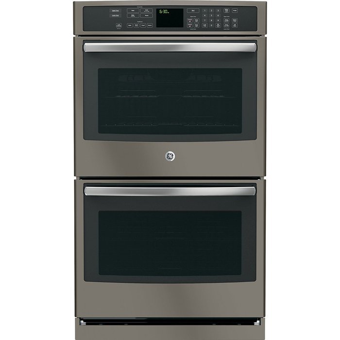 GE Profile PT7550EHES 30" Double Electric Wall Oven in Grey