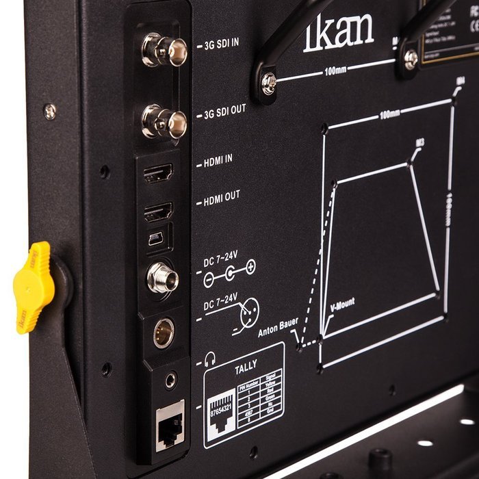 Ikan D12 11.6-Inch 3G-SDI Full HD Monitor with IPS Panel (Black) N2