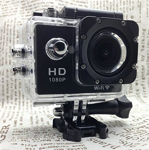 W9 12MP HD 1080P 30fps Sports Camera 2.0 Inch LCD Screen Waterproof Action Camera Mini DV Built-in Wifi N3