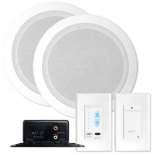 Channel Vision A-BUS Audio Distribution Kit with Bluetooth & Speakers (AB-907W)