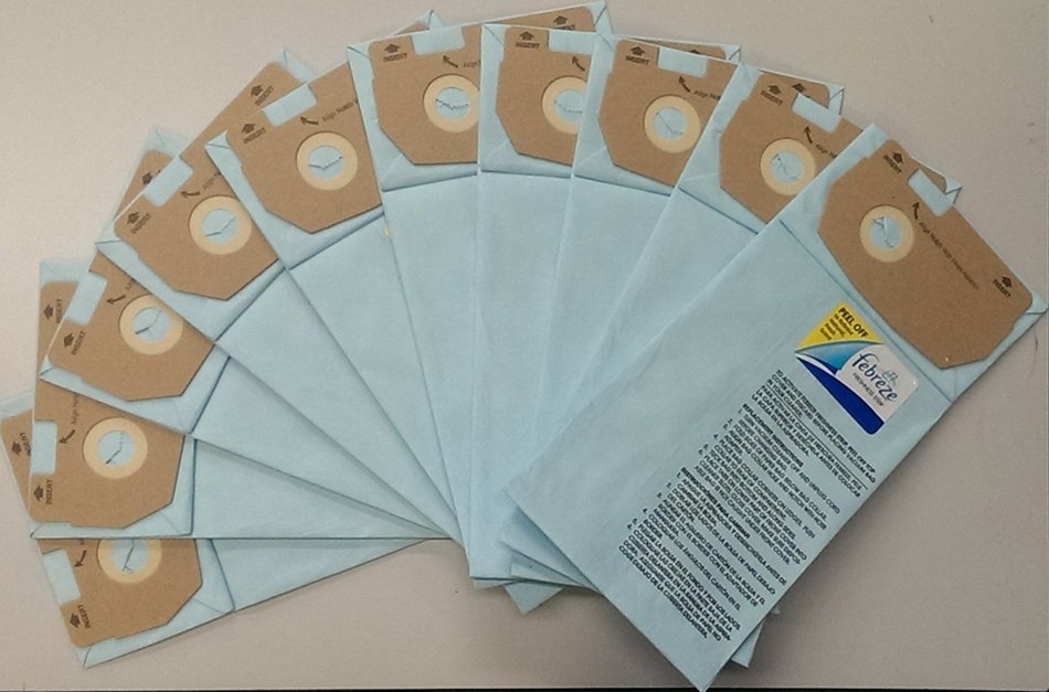 10 Eureka AA Febreze Vacuum Cleaner Bags