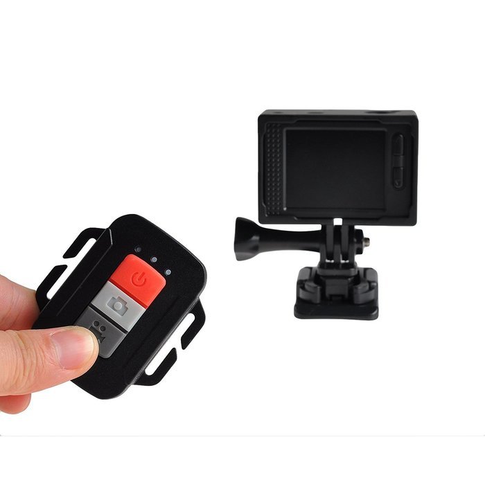 5IVE Waterproof Wifi Action Camera DV 12MP 1080P HD DVR Camcorder + Mounting Accessories & Remote Control (Black)