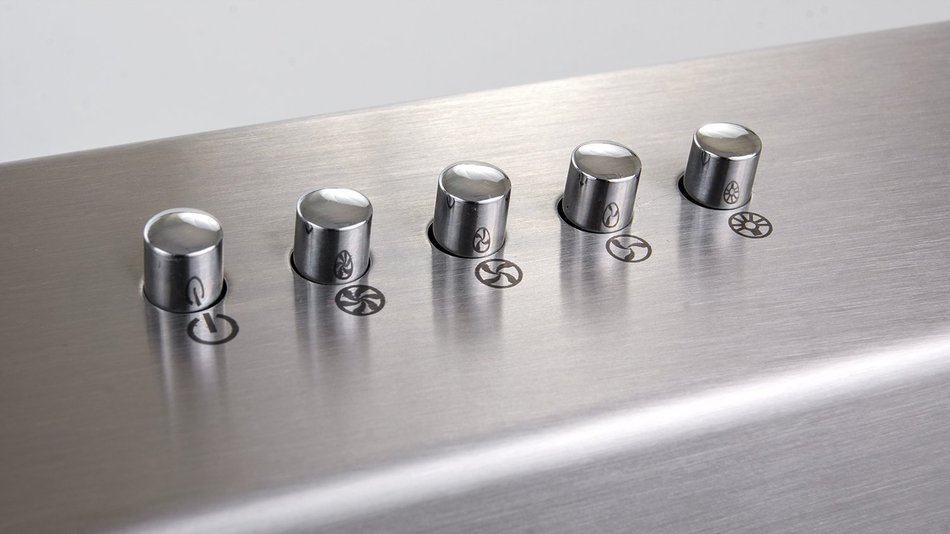 AKDY Stainless Steel 30-Inch Grease Filters Under Cabinet Kitchen Silver Range Hood N5
