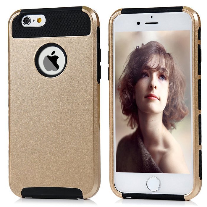 iPhone 6 Case, iPhone 6S Case (4.7"), YOKIRIN 2 in 1 Hybrid Heavy Duty Dual Layer Hard PC Back Soft TPU Bumper... N21
