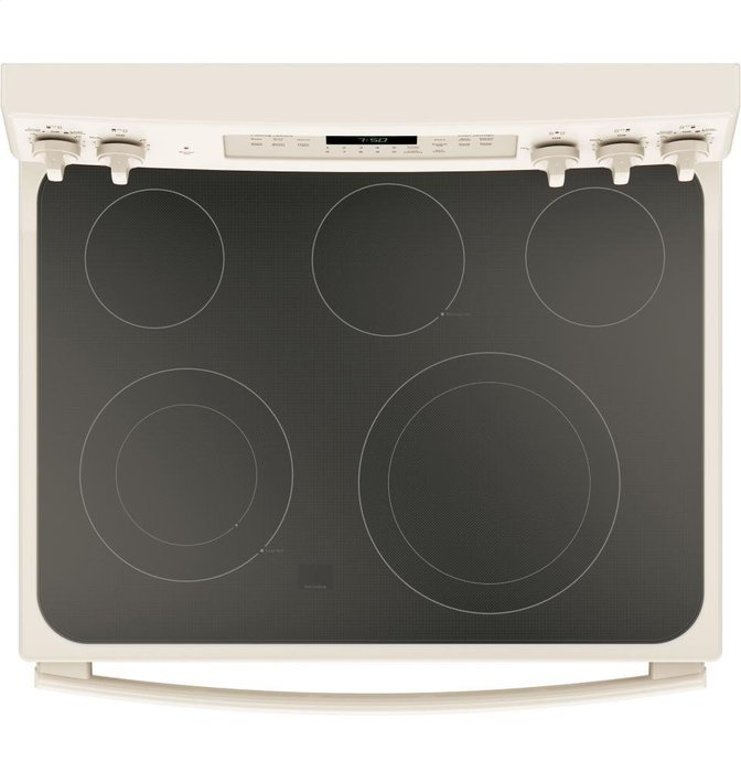 GE JB750DJCC 30" Bisque Electric Smoothtop Range - Convection N2