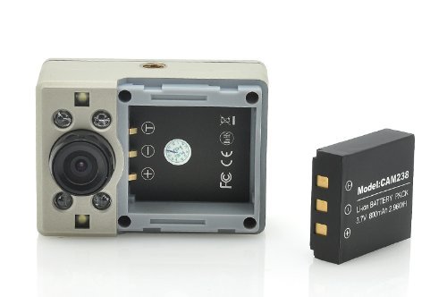 Full HD 1080P Sports Action Camcorder "Amphibious" - 1.5 Inch TFT, Waterproof Case, 5.0 Mega CMOS Sensor