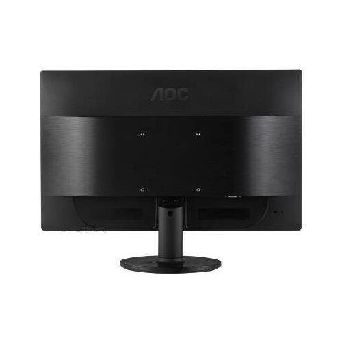 AOC E2460SWHU 23.6" LED Monitor, 5ms, 1920x1080, 1000:1, DVI/HDMI/VGA/USB, Speaker, Black