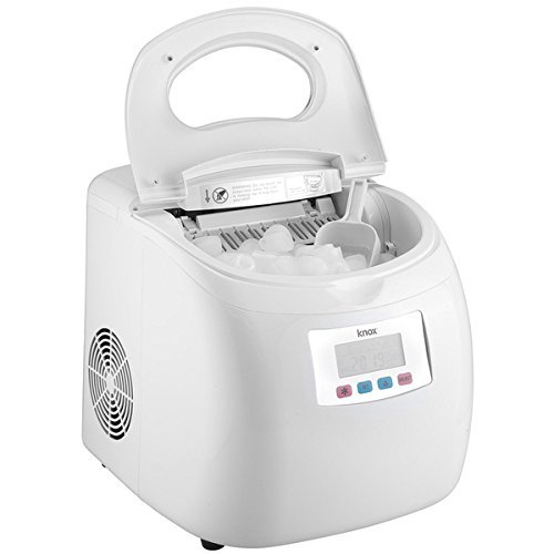 Knox Compact Ice maker | Programmable Timer - White