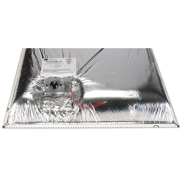 Quam SYSTEM 19 24" x 24" Lay-In Ceiling Tile Speaker 20W-70V N2