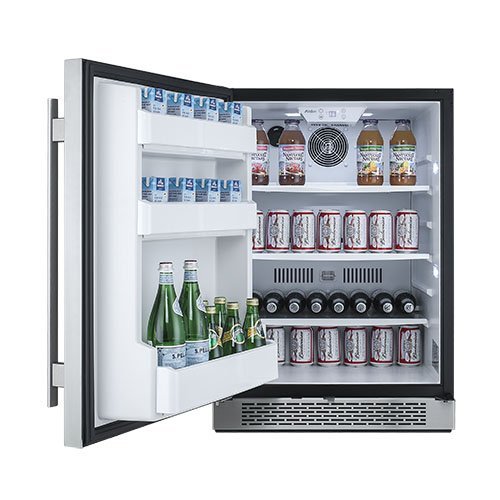 Avallon 5.5 Cu Ft 24" Built-In Refrigerator - Left Hinge