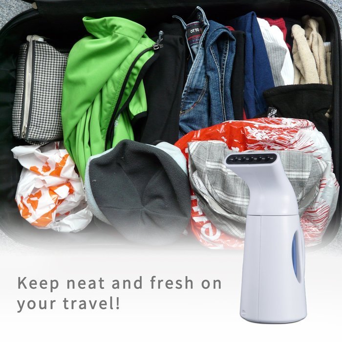Portable Garment Steamer, LESHP Portable Handheld Garment Powerful Steamer Fast Heat-up for Clothes Home and Travel... N4