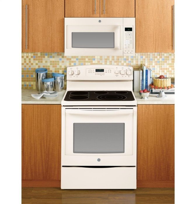 GE JVM7195DFCC 1.9 Cu. Ft. Bisque Over-the-Range Microwave N2