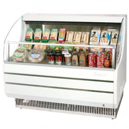 Turbo Air TOM40SSF 39" Open Display Merchandiser with Modern Design Environmental Friendly Refrigeration System...