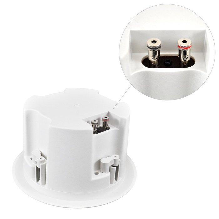 Pyle Home PDPC82 8-Inch In-Ceiling 2-Way Flush Mount Enclosure Speaker System N9