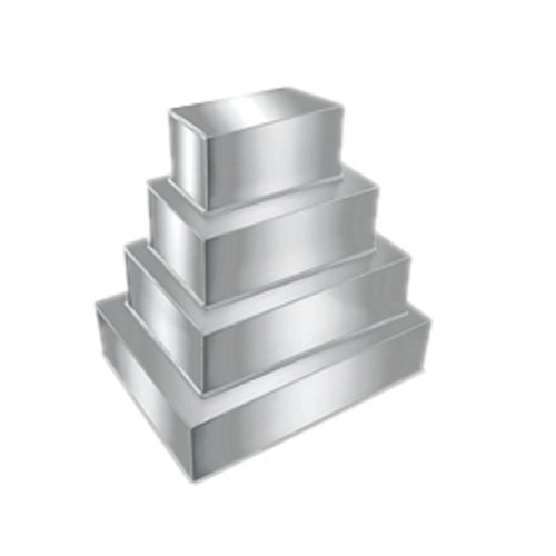 4 Tier Professional Rectangle Multilayer Birthday Wedding Anniversary Cake Tins Pans N3