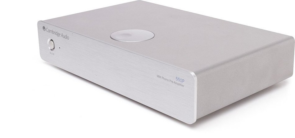 Cambridge - Azur 551P MM Phono Preamp (Silver) N2