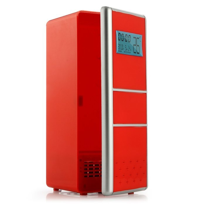Rubility Mini USB Fridge Cooler Beverage Drink Cans Cooler/Warmer Refrigerator N8