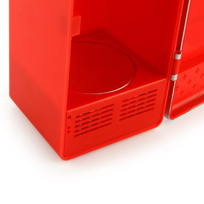 Rubility Mini USB Fridge Cooler Beverage Drink Cans Cooler/Warmer Refrigerator N9