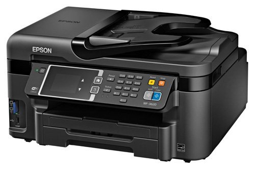 Epson Workforce Wf 3620 Wifi Direct All In One Color Inkjet Printer Copier Scanner Free Image 7218