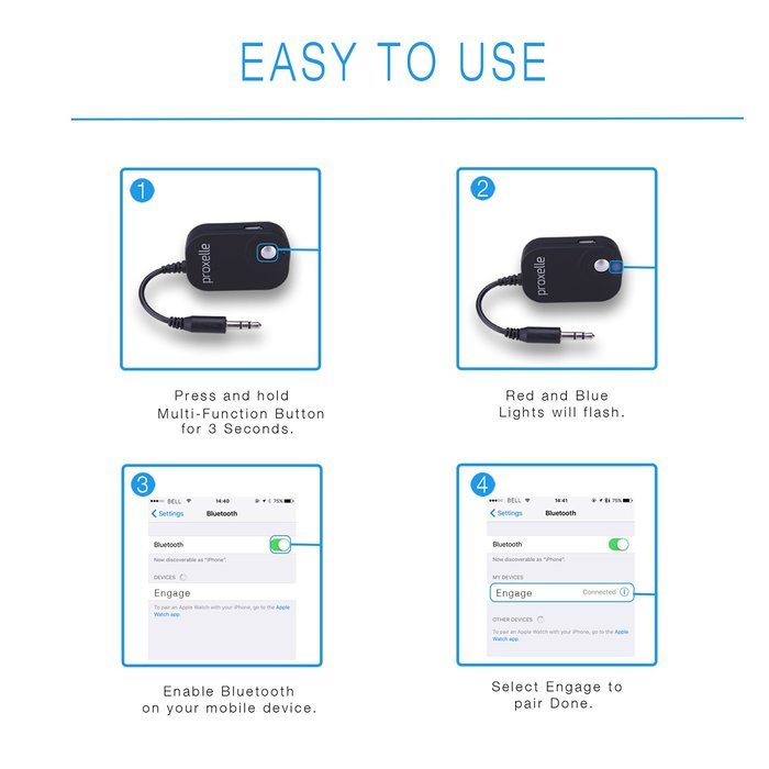 Bluetooth Audio Receiver - Turn your Old Audio Device into Bluetooth-Ready N2