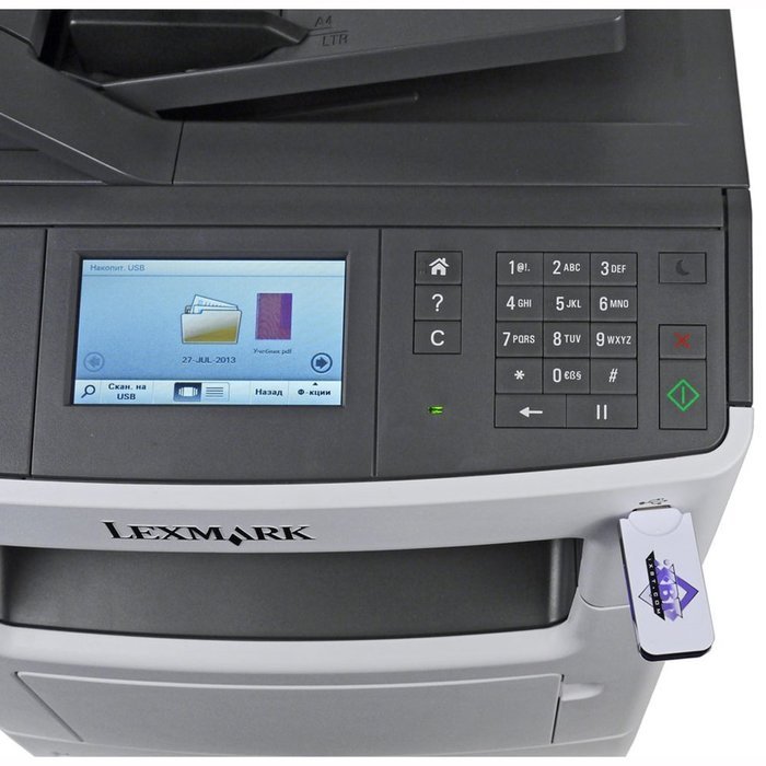 Lexmark MX410de Monochrome Duplex Printing (Certified Refurbished)