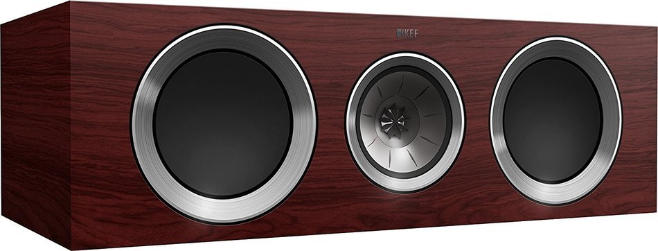 KEF R600c Center Channel Loudspeaker - High Gloss Piano Black (Single) N3