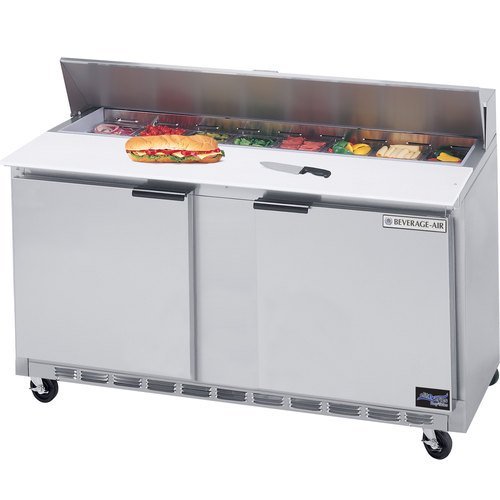Beverage-Air Food Prep Sandwich 48 Prep Tables Spe60-08